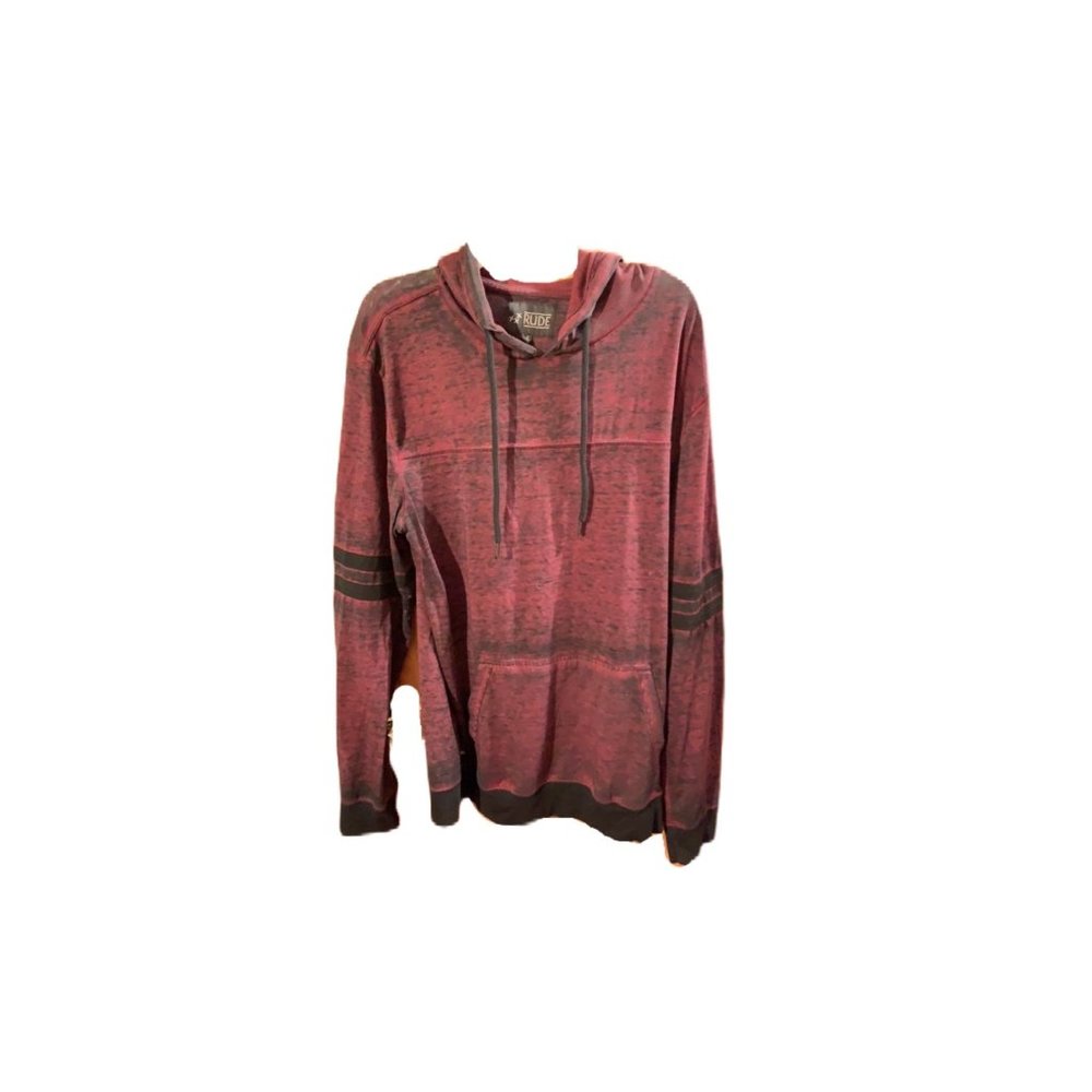 Hot Topic Red And Black Hoodie